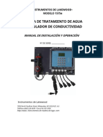 Sistema de Tratamiento de Agua Controlador de Conductividad: Manual de Instalación Y Operación