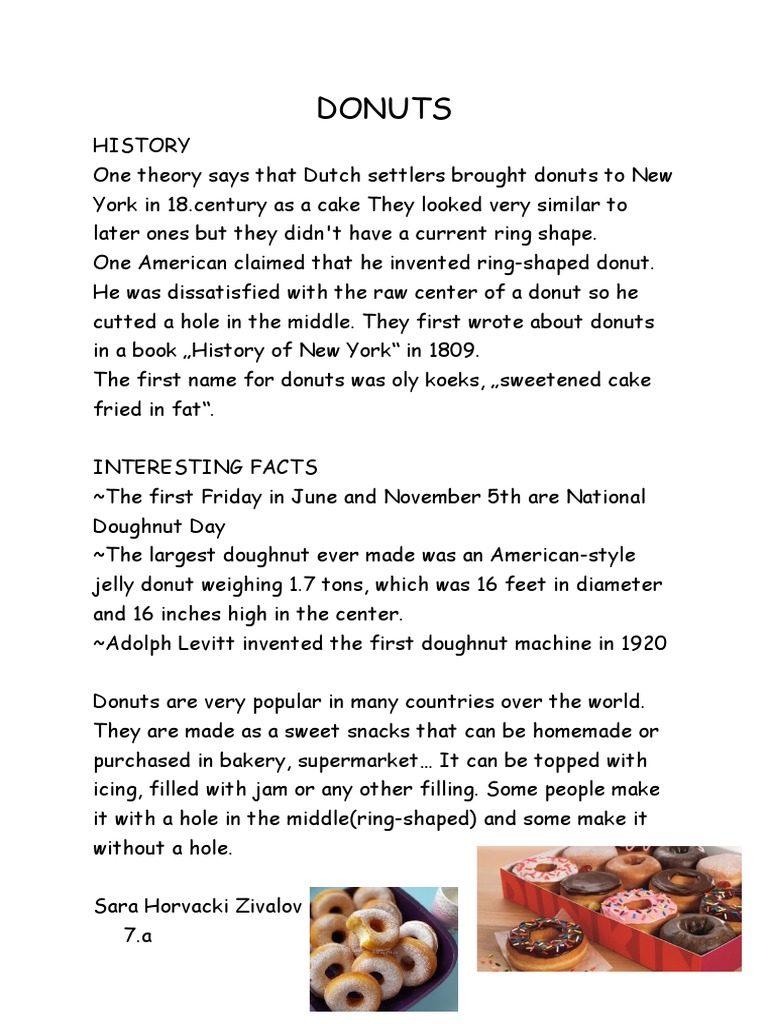 DONUTS | PDF