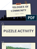 Typologies of Community