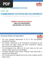 Unit - 5 Embedded System Development