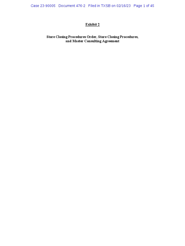 Party City Store Closing List | PDF | Bankruptcy | Bankruptcy In The ...