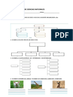 Cuestionarios de Ciencias Naturales