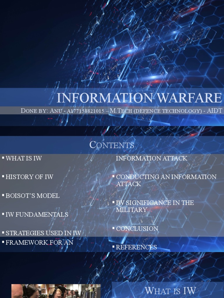 Information Warfare PDF Information National Security