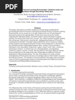 Download Understanding Personal Learning Environments Literature review and synthesis through the Activity Theory lens by Graham Attwell SN62828883 doc pdf