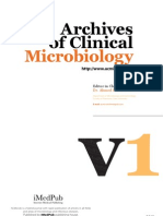 Archives of Clinical Microbiology