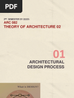 Module 1 Architectural Design Process