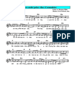 Vejam Eu Andei Pelas Vilas (Comunhão) PARTITURA