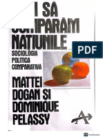 Mattei Dogan Dominique Pelassy - Cum Sa Comparam Natiunile