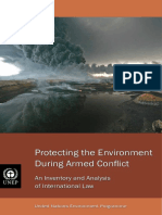 UN UNEP Protecting the Environment During Armed Conflict an Inventory and Analysis of International Law 2009
