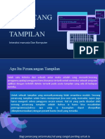 Perancang AN Tampilan: Interaksi Manusia Dan Komputer