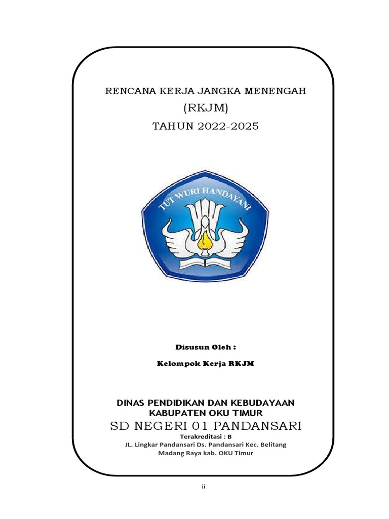 RKJM SDN 01 Pandansari 2022-2025 | PDF | Karier & Perkembangan