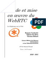 Etude Et Mise en Oeuvre Du WebRTC