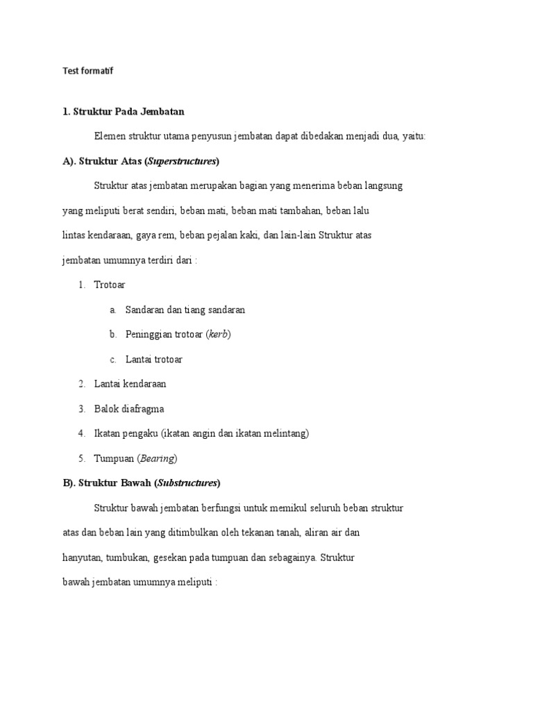 Struktur Jembatan Pdf