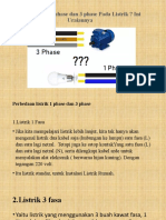 Kenapa Ada 1 Phase Dan 3 Phase Pada