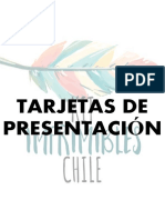 Tarjetas de Presentación