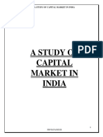 A Study of Capital Market in India