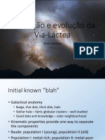 Formação e Evolução Da Via-Láctea