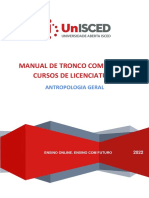 Manual de Antropologia Cultural de Mocambique 2022