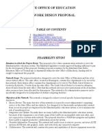 Sample Network Design Proposal 