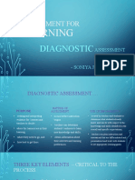 Assessment For: Learning