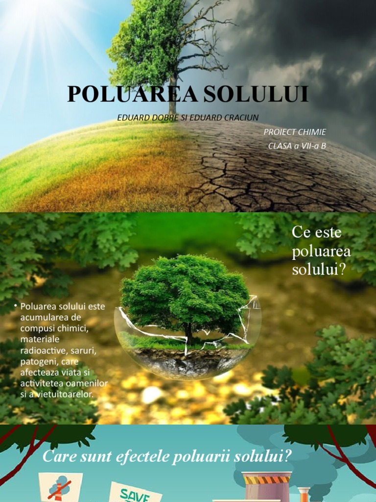 Poluarea Solului | PDF