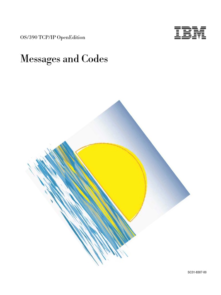 Messages and Codes: Os/390 Tcp/Ip Openedition | PDF