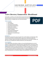 Active Directory Enumeration: Bloodhound: Table of Content