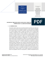 Diferencias y Similitudes Entre Las Reglas de Conductas Impuestas en La Comparecencia y La Libertad Condicional