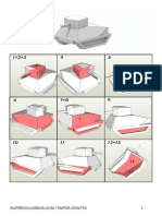 Wargame v1m1 Tank Paper Crafts