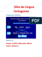 Portfólio de Língua Portuguesa