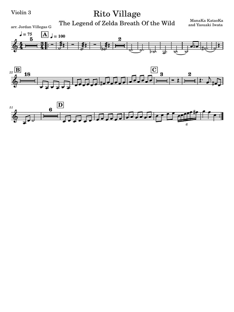 Rito VillageViolín 3 PDF