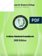 COLLEGE Student Handbook Ed. 2020