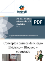 PS-011-06 Bloqueo y Etiquetado y Riesgo Electrico