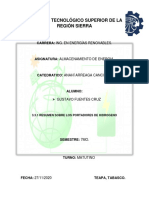 3.3.1 Resumen Sobre Los Portadores de Hidrogeno - Gustavo Fuentes Cruz