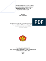 Rencana Pemberian Layanan (RPL) Layanan Konseling Kelompok Teknik Self Instruction Kejenuhan Belajar