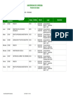 Horario Estudiante Periodo Actual