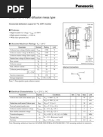 Silicon NPN Triple Diffusion Mesa Type: Power Transistors