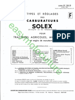 Solex Types Et Réglages Des Carburateurs - 220226 - 232854