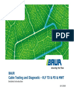 Introduction BAUR Products VLF TD PD MWT IEEE 2018