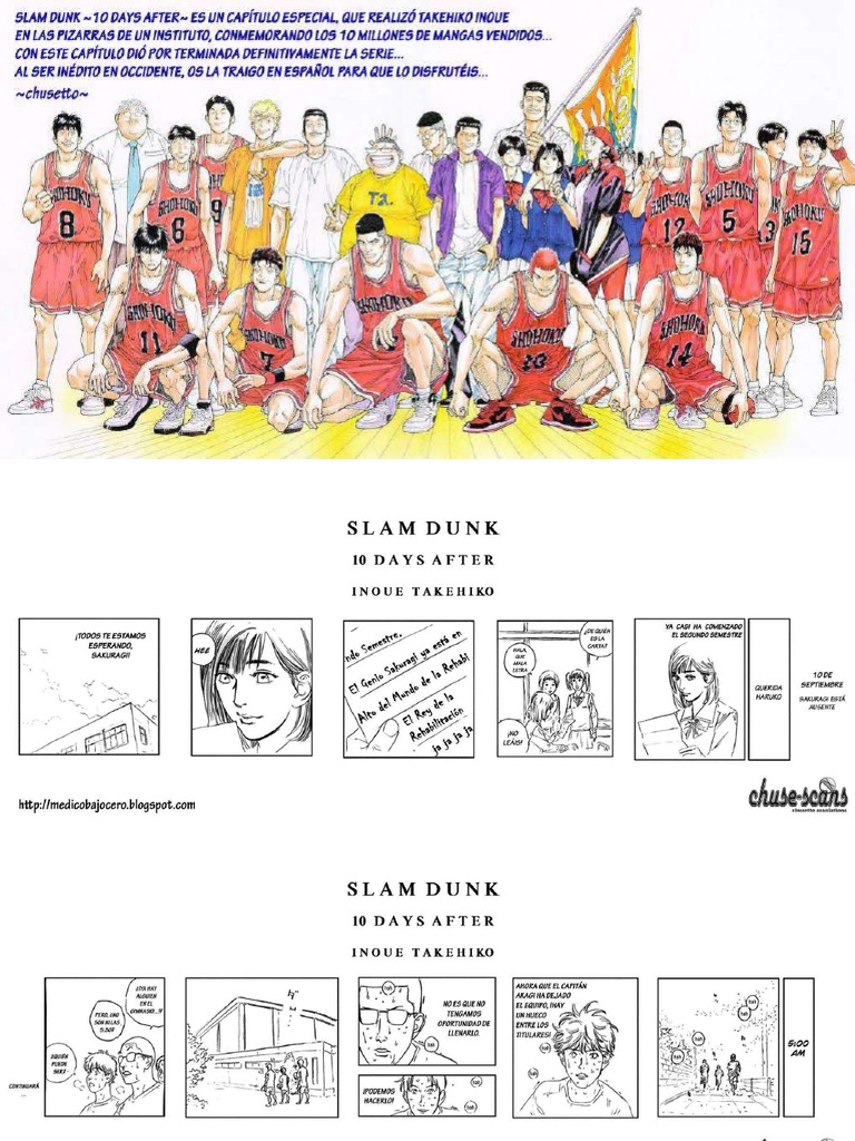 Slam Dunk - 10 Days After | PDF