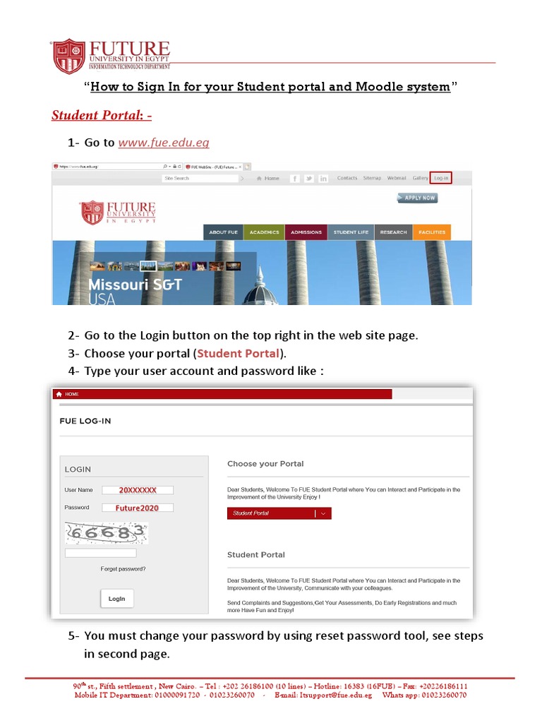 Guid For Students | PDF | Password | Cybercrime