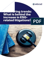 Uncovering Trends: What Is Behind The Increase in ESG-related Litigations?