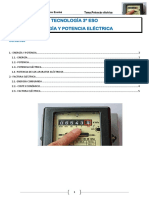 Tema Potencia El Ctrica 3eso 2020