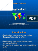Regionalism: An Overview of Key Concepts