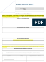 Propuesta de Programa Analitico