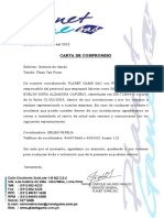 Carta de Compromiso Plaza Vea Evelyn