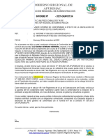 Copia DRA - Remite Informe de Conformidad para Devolución de Carta Fianza - InDUSTRIAS ROLAND PRINT SAC