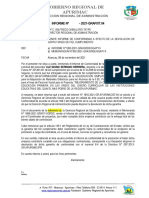 Copia DRA - Remite Informe de Conformidad Para Devolución de Carta Fianza - InDUSTRIAS ROLAND PRINT SAC