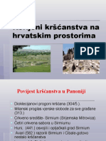 Korijeni KRŠ Ć Anstva Na Hrvatskim Prostorima