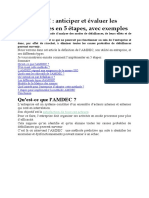 MDEC: Anticiper Et Évaluer Les Défaillances en 5 Étapes, Avec Exemples